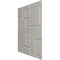 Ekena Millwork 19 5/8in. W x 19 5/8in. H Odessa EnduraWall Decorative 3D Wall Panel Covers 2.67 Sq. Ft. WP20X20ODDST - alternate 3